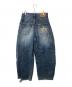 9090 (9090) King Logo Slub Denim Buggy Pants/デニムパンツ インディゴ サイズ:S：4000円