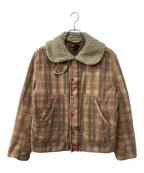DIESELディーゼル）の古着「90s 襟ボアジャケット」｜ブラウン