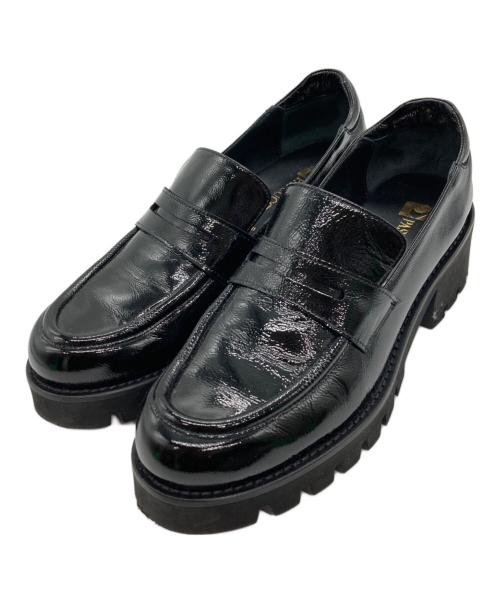 PASCUCCI（パスクッチ）PASCUCCI (パスクッチ) 厚底ローファー ブラック サイズ:37の古着・服飾アイテム