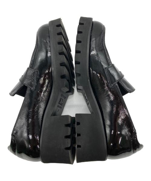 PASCUCCI（パスクッチ）PASCUCCI (パスクッチ) 厚底ローファー ブラック サイズ:37の古着・服飾アイテム