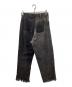 77circa (ナナナナサーカ) 再構築デニムパンツ グレー サイズ:表記なし：6000円