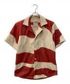 OASオーエーエス）の古着「半袖パイルシャツ/PILE SHORT SLEEVE SHIRT」｜ブラウン