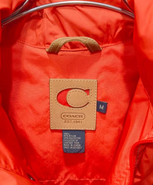 COACH（コーチ）COACH (コーチ) ナイロンジャケット ブラウン サイズ:Mの古着・服飾アイテム