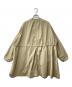 LE GLAZIK (ル グラジック) ノーカラージャケット ベージュ サイズ:36：8000円