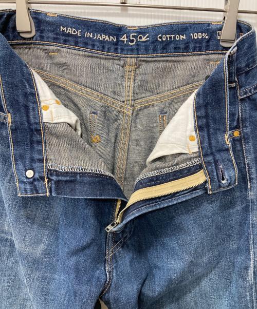 45R（フォーティファイブ・アール）45R (フォーティファイブ・アール) デニムパンツ インディゴ サイズ:表記なしの古着・服飾アイテム