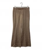 RALPH LAURENラルフローレン）の古着「ブーツカットフレアパンツ」｜ブラウン