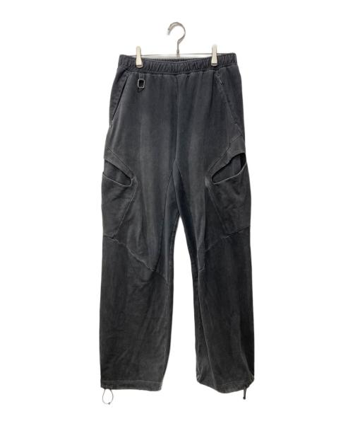 kaiko（カイコー）kaiko (カイコー) ドローコード付きスウェットパンツ グレー サイズ:2の古着・服飾アイテム