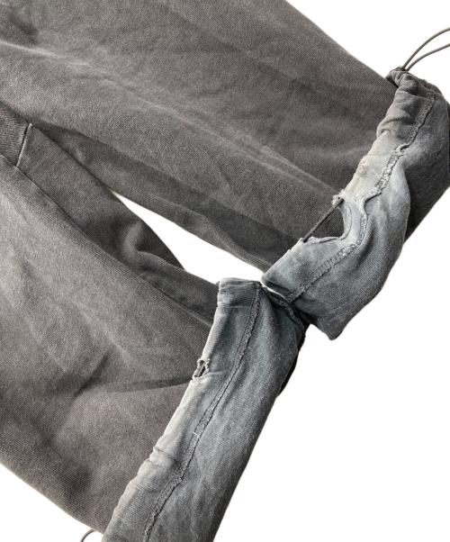 kaiko（カイコー）kaiko (カイコー) ドローコード付きスウェットパンツ グレー サイズ:2の古着・服飾アイテム