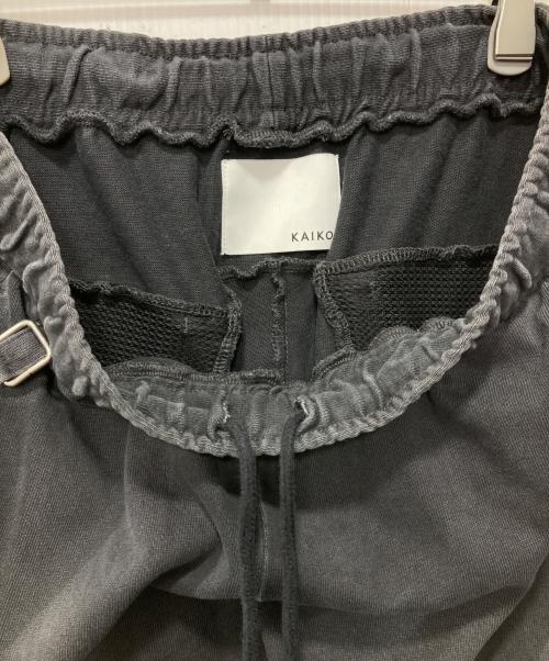 kaiko（カイコー）kaiko (カイコー) ドローコード付きスウェットパンツ グレー サイズ:2の古着・服飾アイテム