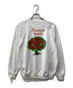 Hanesヘインズ）の古着「80s-90s ラグランスウェット」｜ホワイト