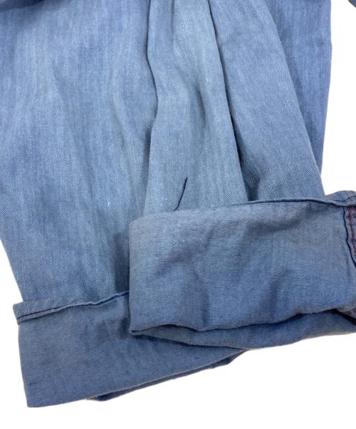 SANFOR（サンフォー）SANFOR (サンフォー) ヘリンボーンカバーオール インディゴ サイズ:54の古着・服飾アイテム