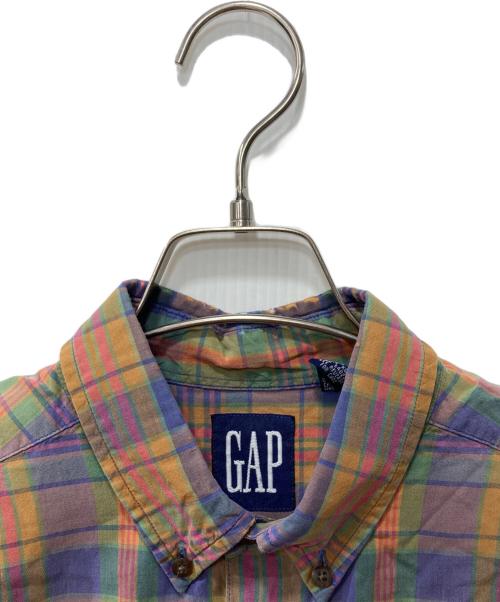 OLD GAP（オールドギャップ）OLD GAP (オールドギャップ) チェックシャツ マルチカラー サイズ:Mの古着・服飾アイテム