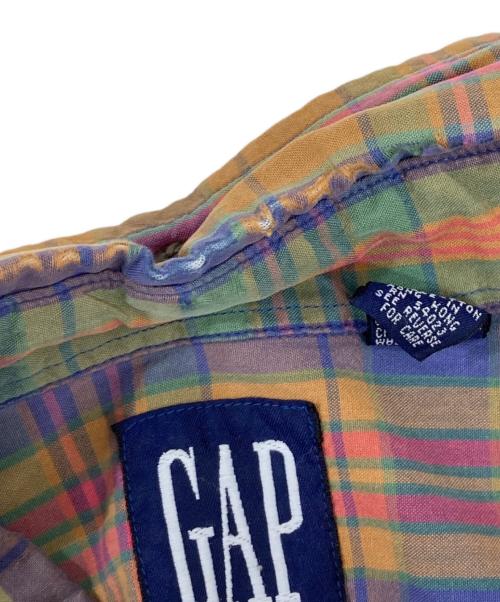 OLD GAP（オールドギャップ）OLD GAP (オールドギャップ) チェックシャツ マルチカラー サイズ:Mの古着・服飾アイテム
