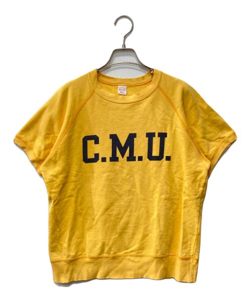 cheswick（チェスウィック）cheswick (チェスウィック) ラグラン半袖スウェット イエロー サイズ:Sの古着・服飾アイテム