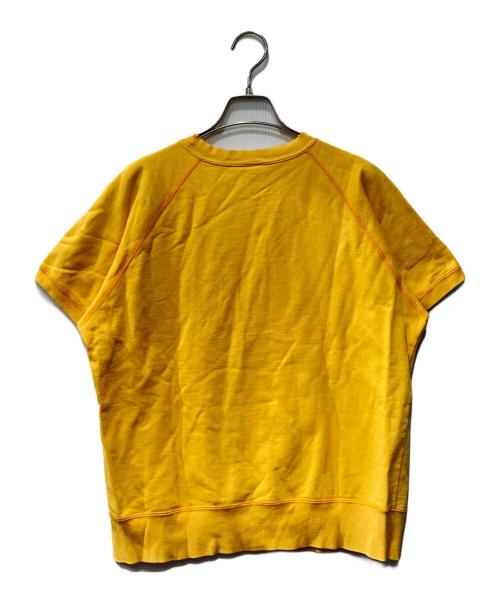 cheswick（チェスウィック）cheswick (チェスウィック) ラグラン半袖スウェット イエロー サイズ:Sの古着・服飾アイテム