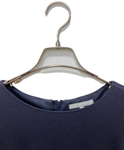 23区（ニジュウサンク）23区 (ニジュウサンク) コンビドレス ネイビー サイズ:38の古着・服飾アイテム