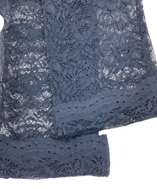 23区（ニジュウサンク）23区 (ニジュウサンク) コンビドレス ネイビー サイズ:38の古着・服飾アイテム