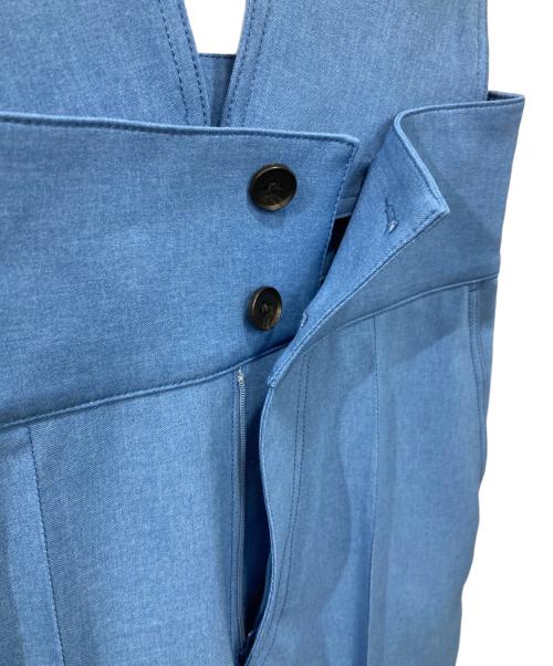 MACPHEE（マカフィー）MACPHEE (マカフィー) リサイクルポリエステル 2-wayコンビネゾン ブルー サイズ:36の古着・服飾アイテム