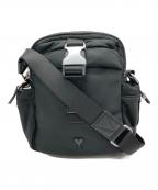 AMI Alexandre Mattiussiアミアレクサンドルマテュッシ）の古着「Ami de Coeur クロスボディ ポケットバッグ ショルダーバッグ」｜ブラック