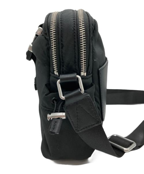 AMI Alexandre Mattiussi（アミアレクサンドルマテュッシ）AMI Alexandre Mattiussi (アミアレクサンドルマテュッシ) Ami de Coeur クロスボディ ポケットバッグ ショルダーバッグ ブラックの古着・服飾アイテム