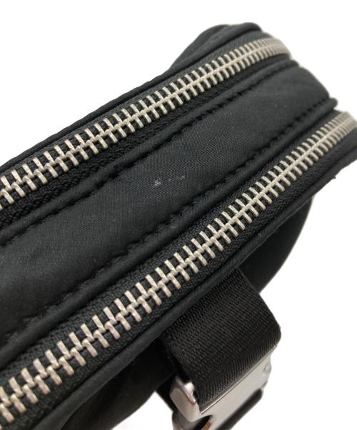 AMI Alexandre Mattiussi（アミアレクサンドルマテュッシ）AMI Alexandre Mattiussi (アミアレクサンドルマテュッシ) Ami de Coeur クロスボディ ポケットバッグ ショルダーバッグ ブラックの古着・服飾アイテム