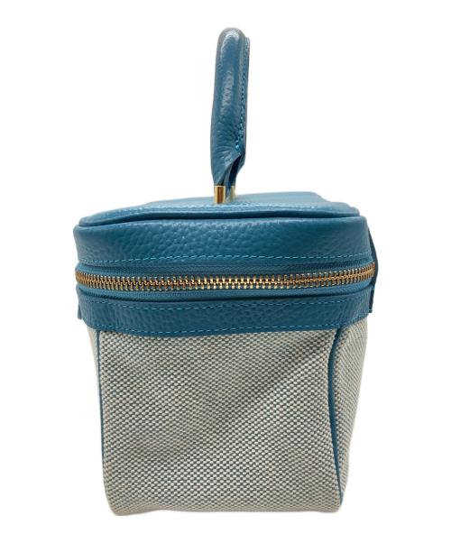 Ch!iii（チー）ch!iii (チー) キャンバスバニティBAG スカイブルーの古着・服飾アイテム