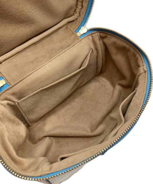 Ch!iii（チー）ch!iii (チー) キャンバスバニティBAG スカイブルーの古着・服飾アイテム