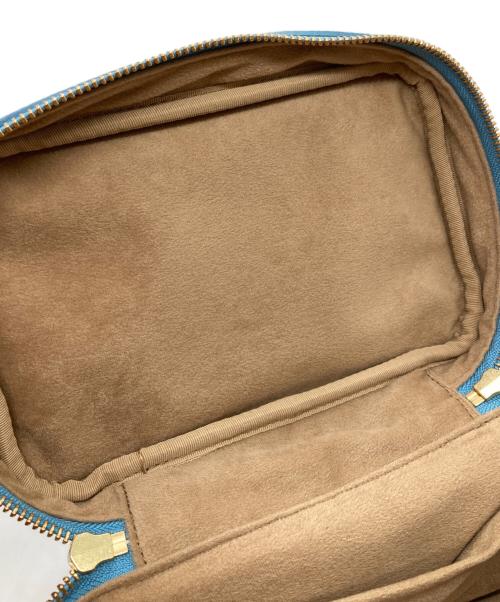 Ch!iii（チー）ch!iii (チー) キャンバスバニティBAG スカイブルーの古着・服飾アイテム