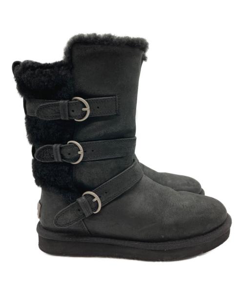 UGG（アグ）UGG (アグ) ムートンブーツ ブラック サイズ:22.0の古着・服飾アイテム