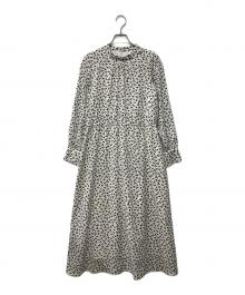 ReFLEcT（リフレクト）の古着「フラワープリントワンピース」｜ベージュ