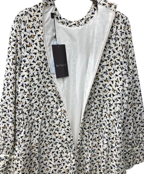 ReFLEcT（リフレクト）Reflect (リフレクト) フラワープリントワンピース ベージュ サイズ:9の古着・服飾アイテム