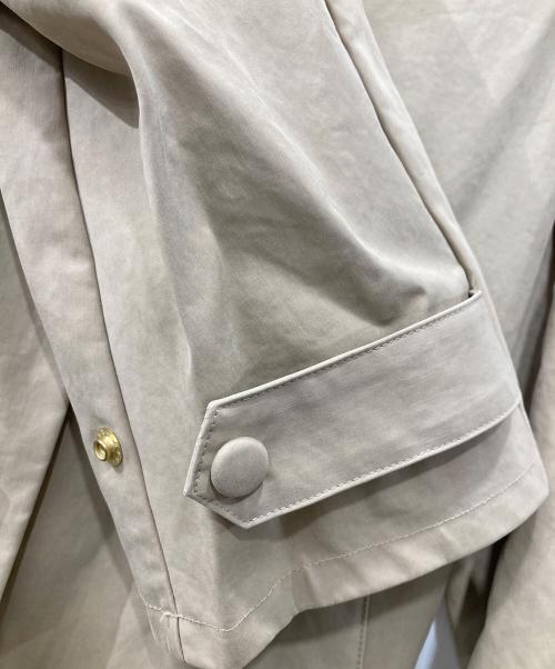 R&D.M.Co-OLDMAN'S TAILOR（オールドマンズテーラー）R&D.M.Co-OLDMAN'S TAILOR (オールドマンズテーラー) ノーカラーコート ベージュ サイズ:Sの古着・服飾アイテム