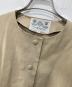 中古・古着 R&D.M.Co-OLDMAN'S TAILOR (オールドマンズテーラー) ノーカラーコート ベージュ サイズ:S：12000円