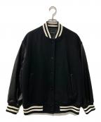 JOURNAL STANDARDジャーナルスタンダード）の古着「ウールメルトンスタジャン」｜ブラック