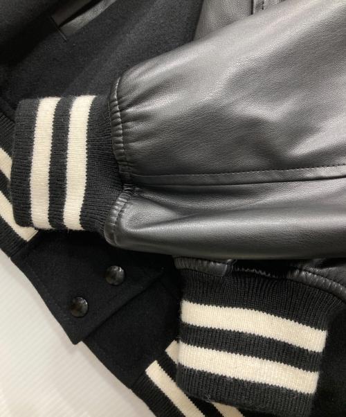 JOURNAL STANDARD（ジャーナルスタンダード）JOURNAL STANDARD (ジャーナルスタンダード) ウールメルトンスタジャン ブラック サイズ:36の古着・服飾アイテム