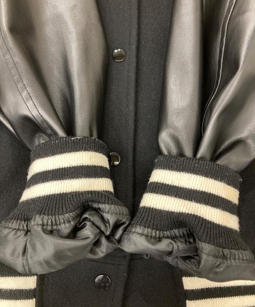 JOURNAL STANDARD（ジャーナルスタンダード）JOURNAL STANDARD (ジャーナルスタンダード) ウールメルトンスタジャン ブラック サイズ:36の古着・服飾アイテム