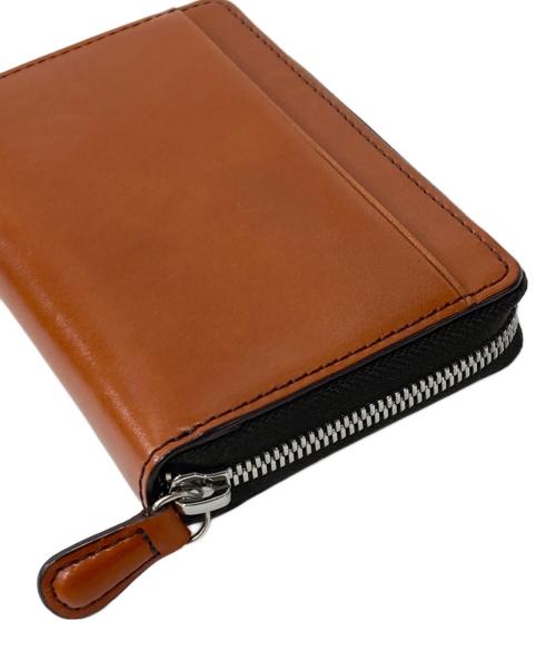 La GALLERIA（ラ・ガレリア）La GALLERIA (ラ・ガレリア) ラウンドファスナー財布 ブラウンの古着・服飾アイテム