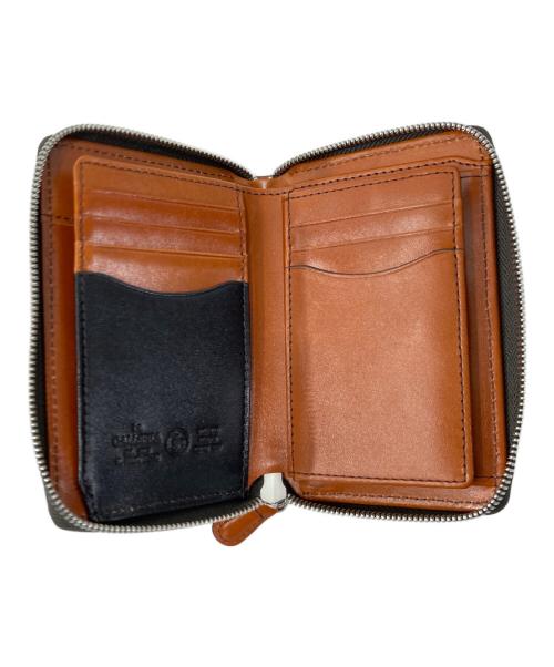 La GALLERIA（ラ・ガレリア）La GALLERIA (ラ・ガレリア) ラウンドファスナー財布 ブラウンの古着・服飾アイテム