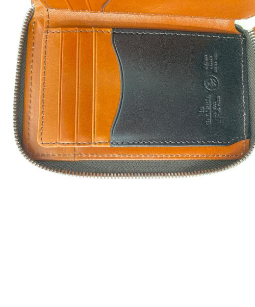 La GALLERIA（ラ・ガレリア）La GALLERIA (ラ・ガレリア) ラウンドファスナー財布 ブラウンの古着・服飾アイテム