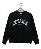 ZETA DIVISIONゼータ ディヴィジョン）の古着「プルオーバースウェット」｜ブラック