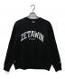ZETA DIVISION（ゼータ ディヴィジョン）の古着「プルオーバースウェット」｜ブラック