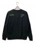 ZETA DIVISION (ゼータ ディヴィジョン) プルオーバースウェット ブラック サイズ:M：4000円