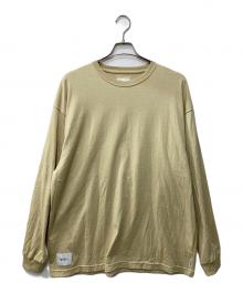 WTAPS（ダブルタップス）の古着「ロングスリーブカットソー」｜ベージュ