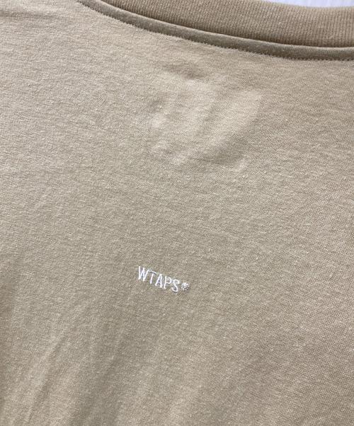 WTAPS（ダブルタップス）WTAPS (ダブルタップス) ロングスリーブカットソー ベージュ サイズ:04の古着・服飾アイテム
