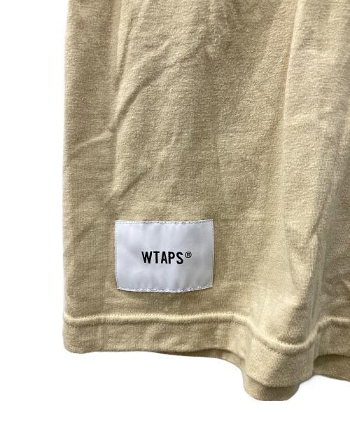 WTAPS（ダブルタップス）WTAPS (ダブルタップス) ロングスリーブカットソー ベージュ サイズ:04の古着・服飾アイテム