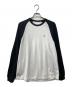 WTAPS（ダブルタップス）の古着「ラグランTシャツ」｜ホワイト×ブラック