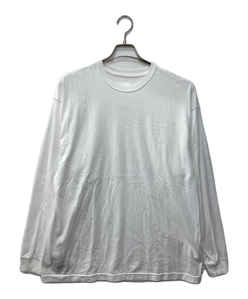 WTAPS（ダブルタップス）WTAPS (ダブルタップス) ロングスリーブカットソー ホワイト サイズ:03の古着・服飾アイテム