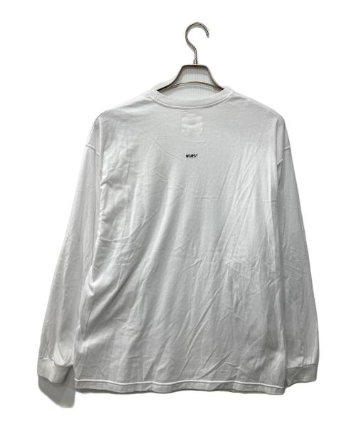 WTAPS（ダブルタップス）WTAPS (ダブルタップス) ロングスリーブカットソー ホワイト サイズ:03の古着・服飾アイテム