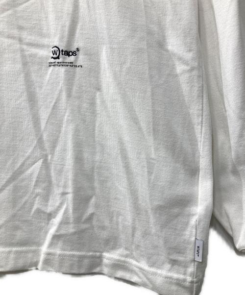 WTAPS（ダブルタップス）WTAPS (ダブルタップス) ロングスリーブカットソー ホワイト サイズ:03の古着・服飾アイテム