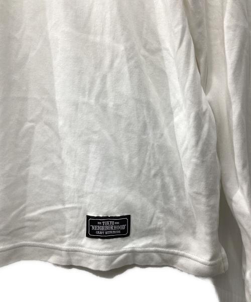NEIGHBORHOOD（ネイバーフッド）NEIGHBORHOOD (ネイバーフッド) ロングスリーブカットソー ホワイト サイズ:Lの古着・服飾アイテム